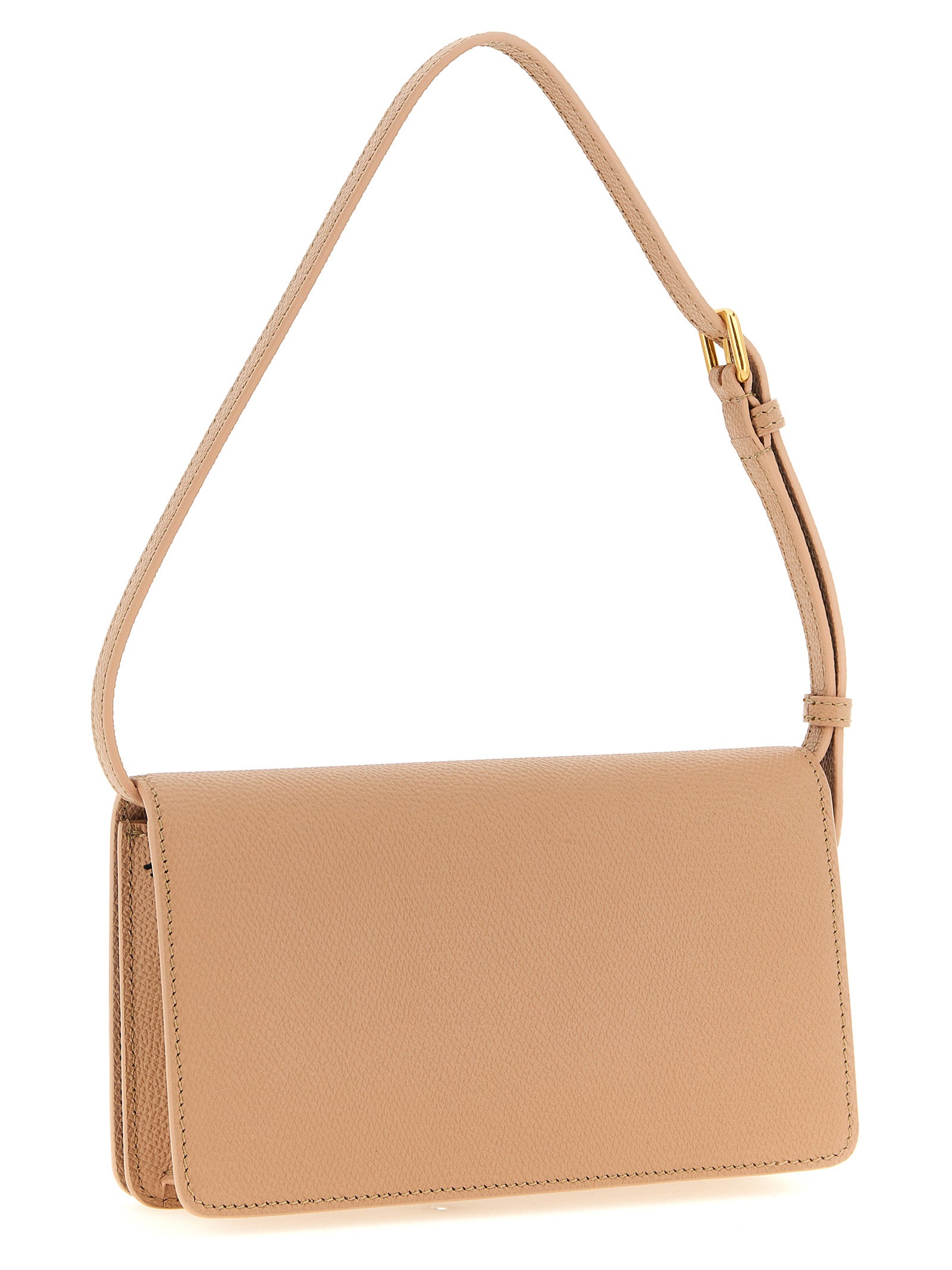 Multicolor Calfskin Shoulder Bag