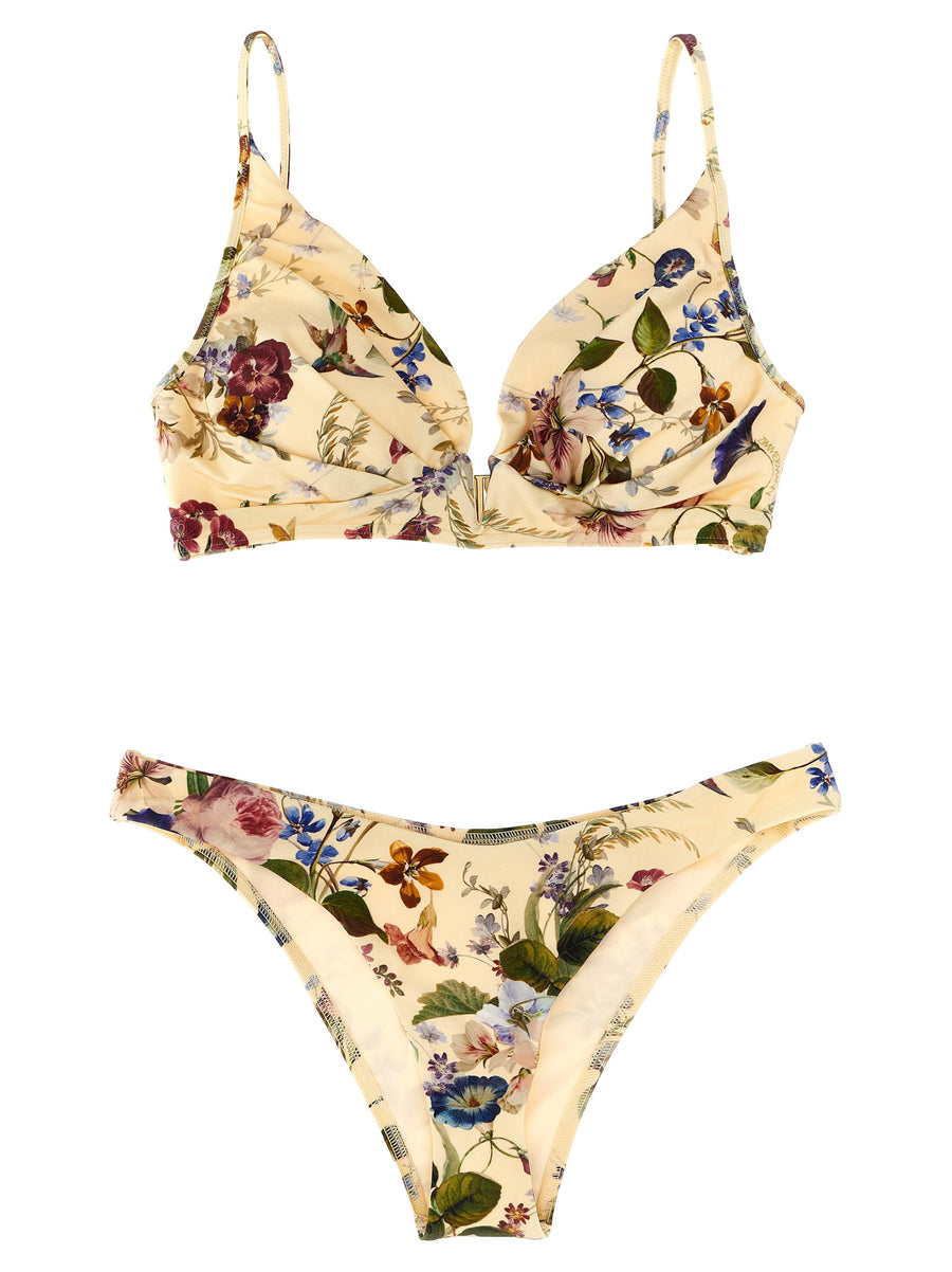 Zimmermann 80% polyamide bikini in multicolor