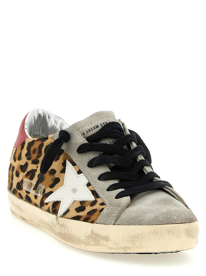 Golden Goose 100% cow leather (Bos Taurus) sneaker in multicolor — view 2