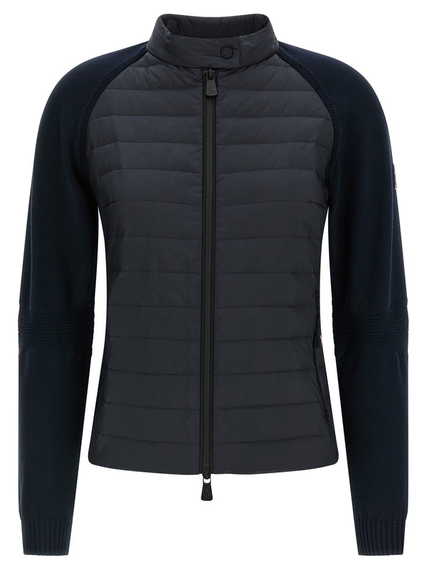 Moncler Grenoble 100% polyamide down jacket in navy