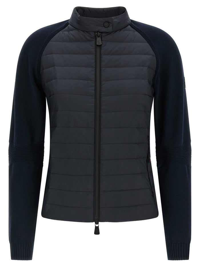 Moncler Grenoble 100% polyamide down jacket in navy