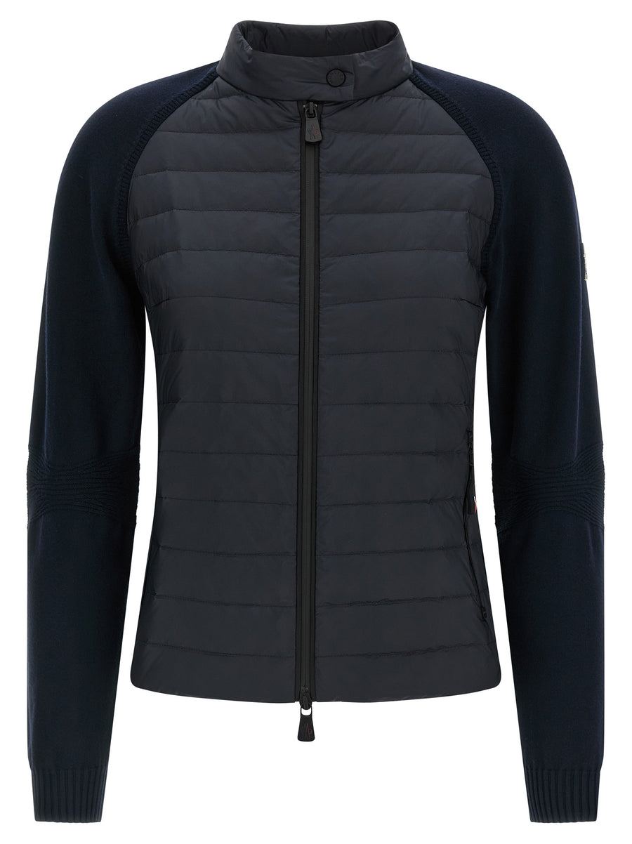 Moncler Grenoble 100% polyamide down jacket in navy