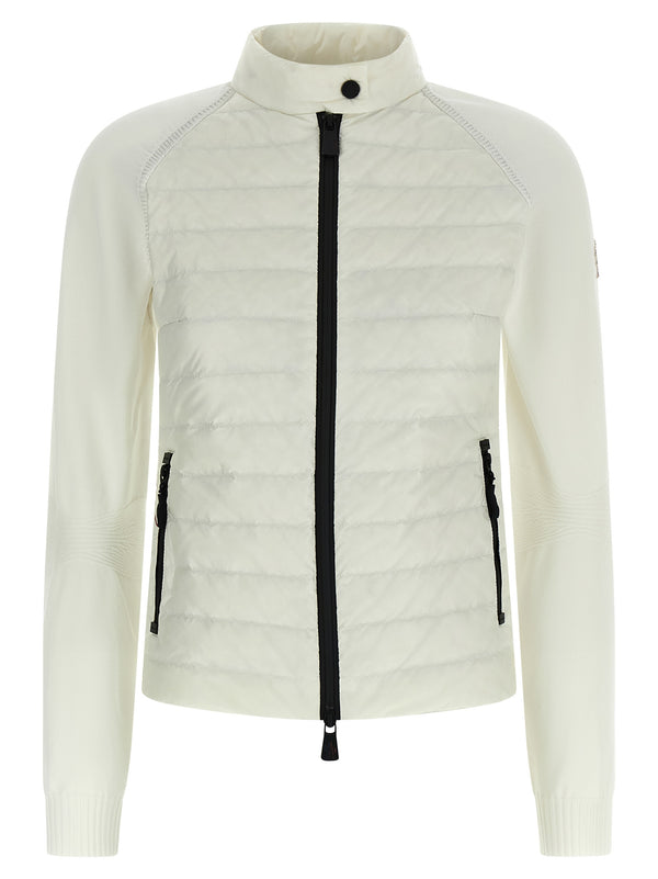 Moncler Grenoble 100% polyamide down jacket in white