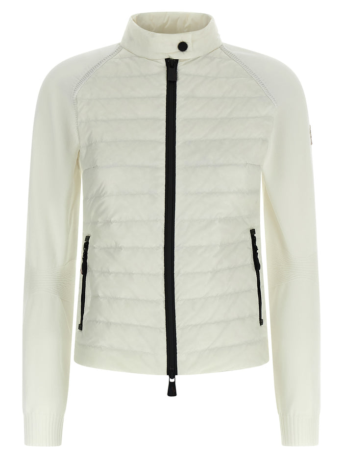 Moncler Grenoble 100% polyamide down jacket in white