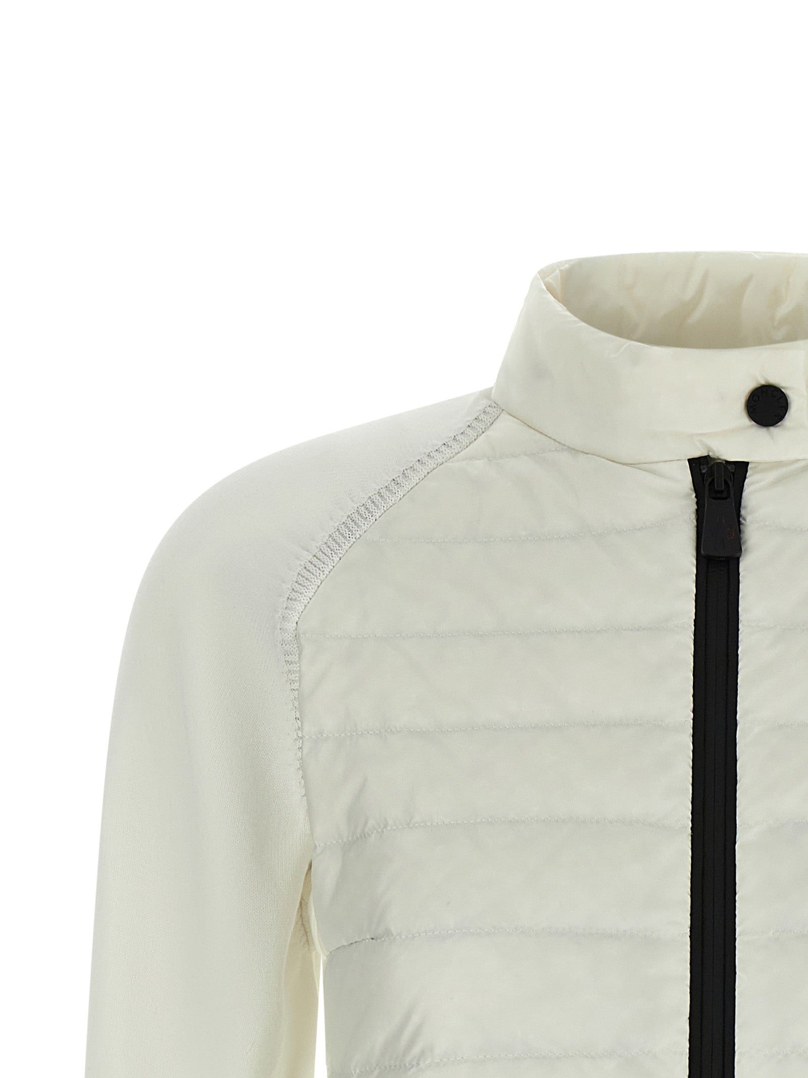Moncler Grenoble 100% polyamide down jacket in white — view 3