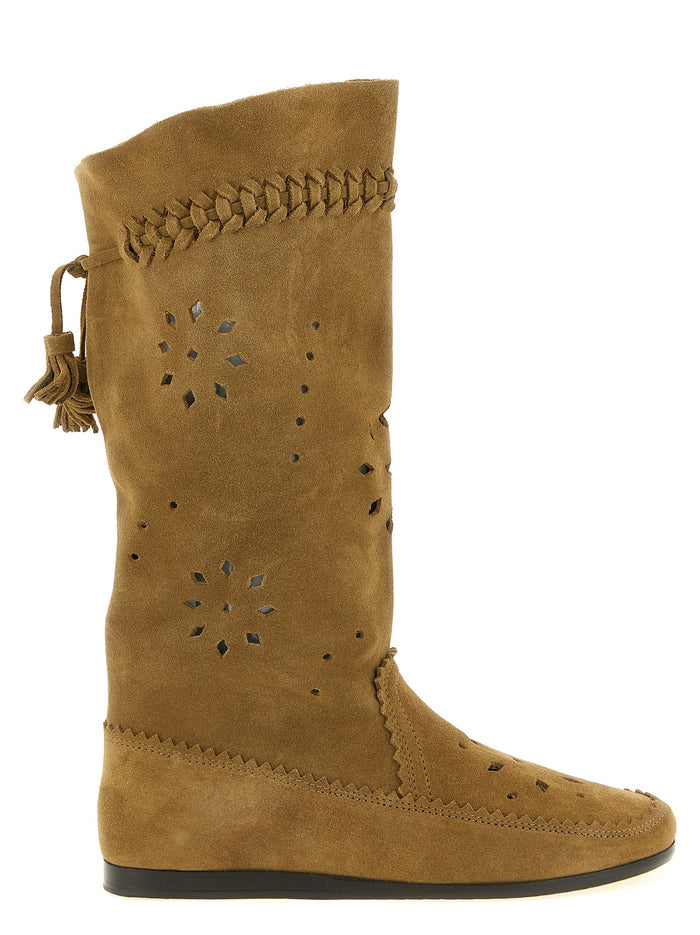 Isabel Marant 100% Calfskin Leather boot in brown