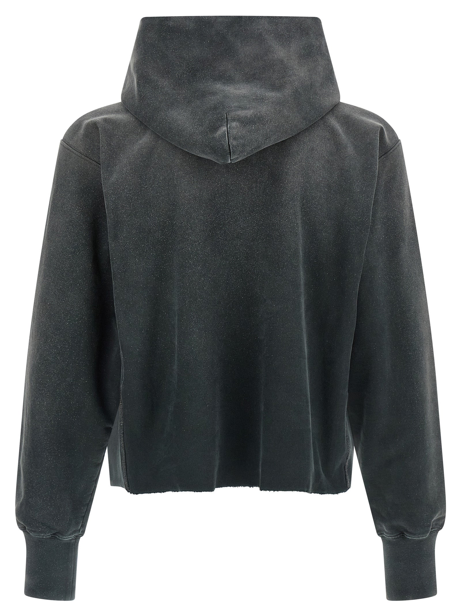 Maison Margiela 100% cotton hoodie in gray — view 2