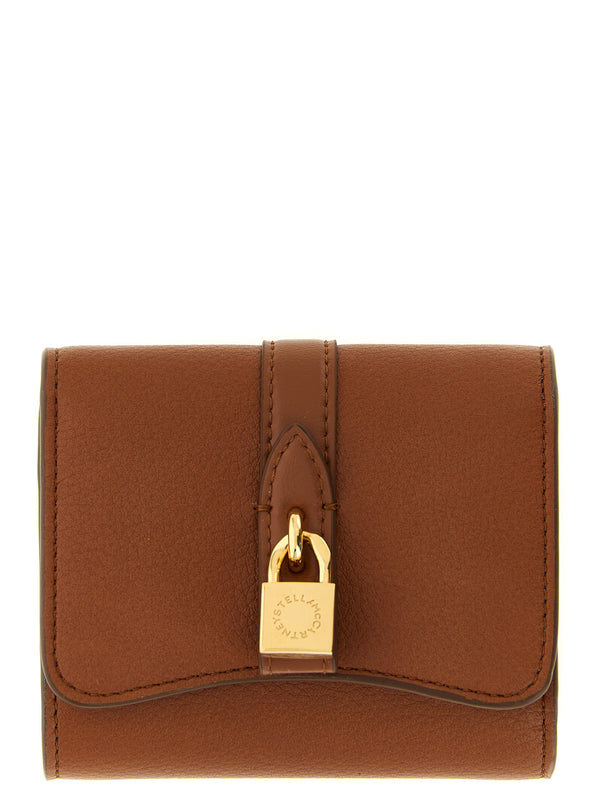 Stella McCartney 100% Polyamide wallet in brown