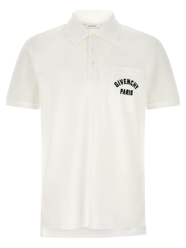 Givenchy 100% Cotton polo in white