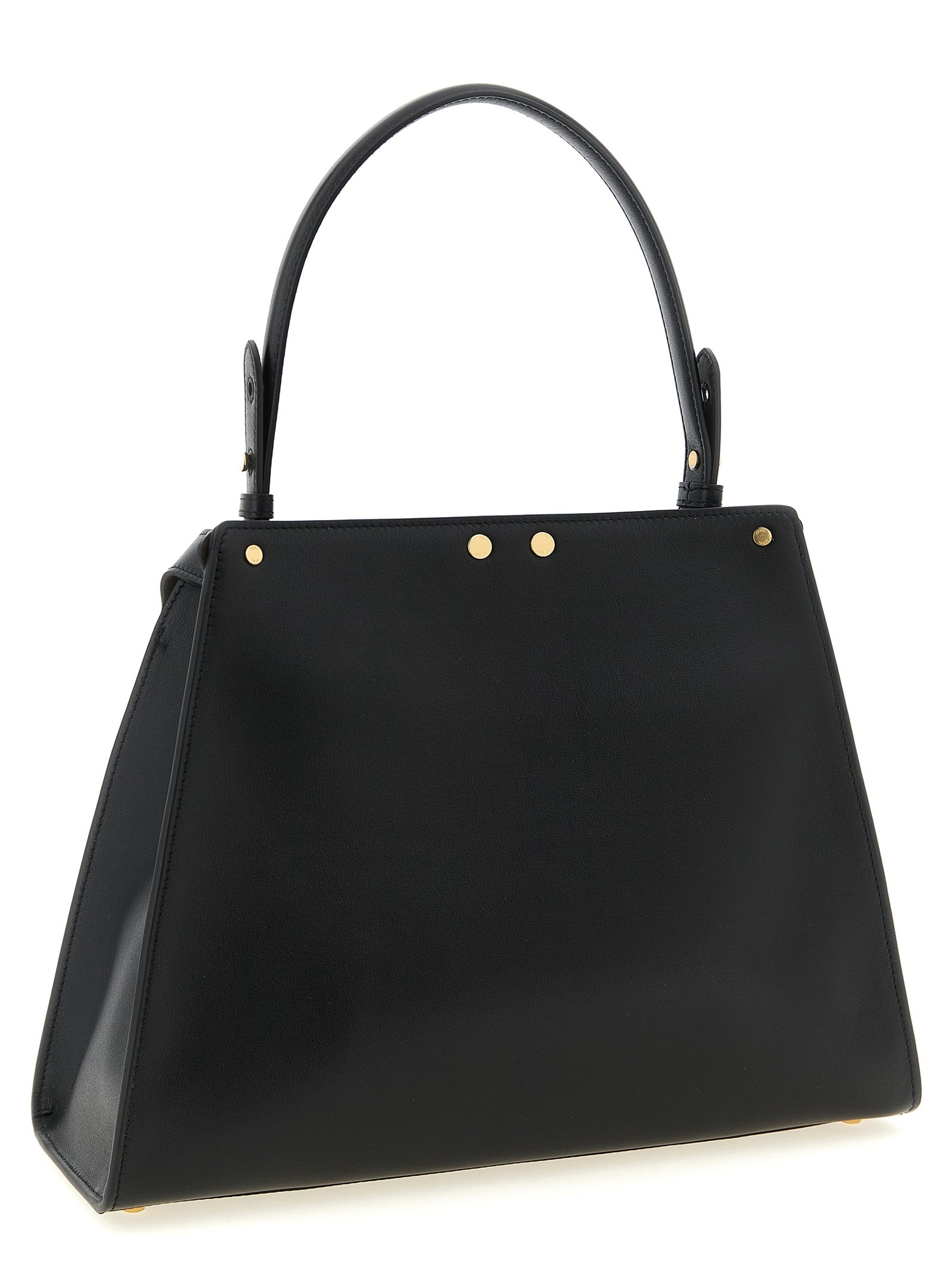 Black Calfskin Handbag Bag