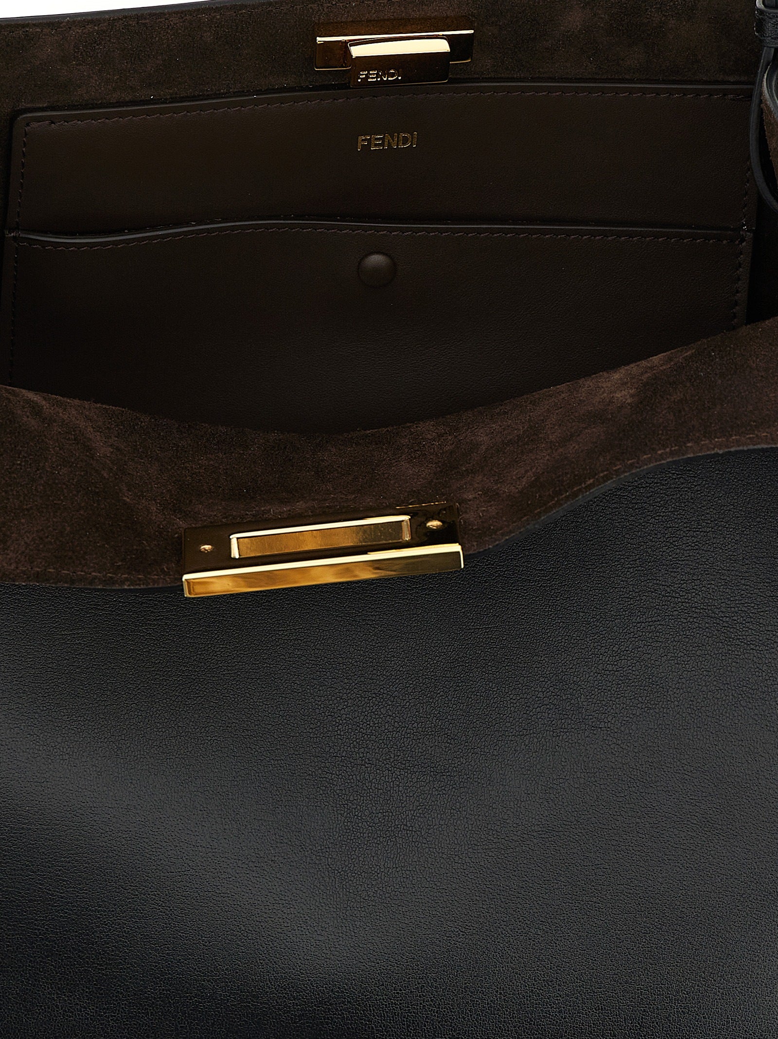 Black Calfskin Handbag Bag