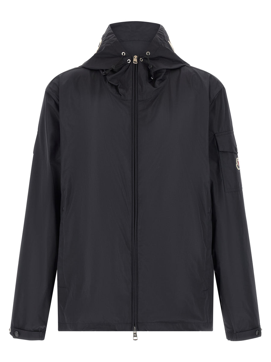 Moncler 100% Polyester jacket in blue