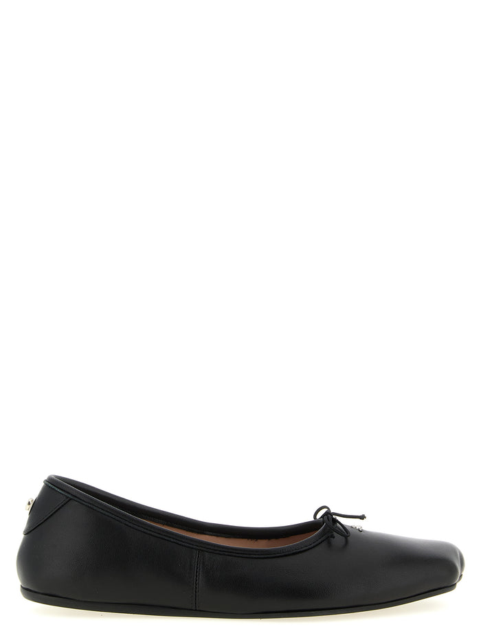 Vivienne Westwood 100% Lamb Leather ballet flat in black — view 2
