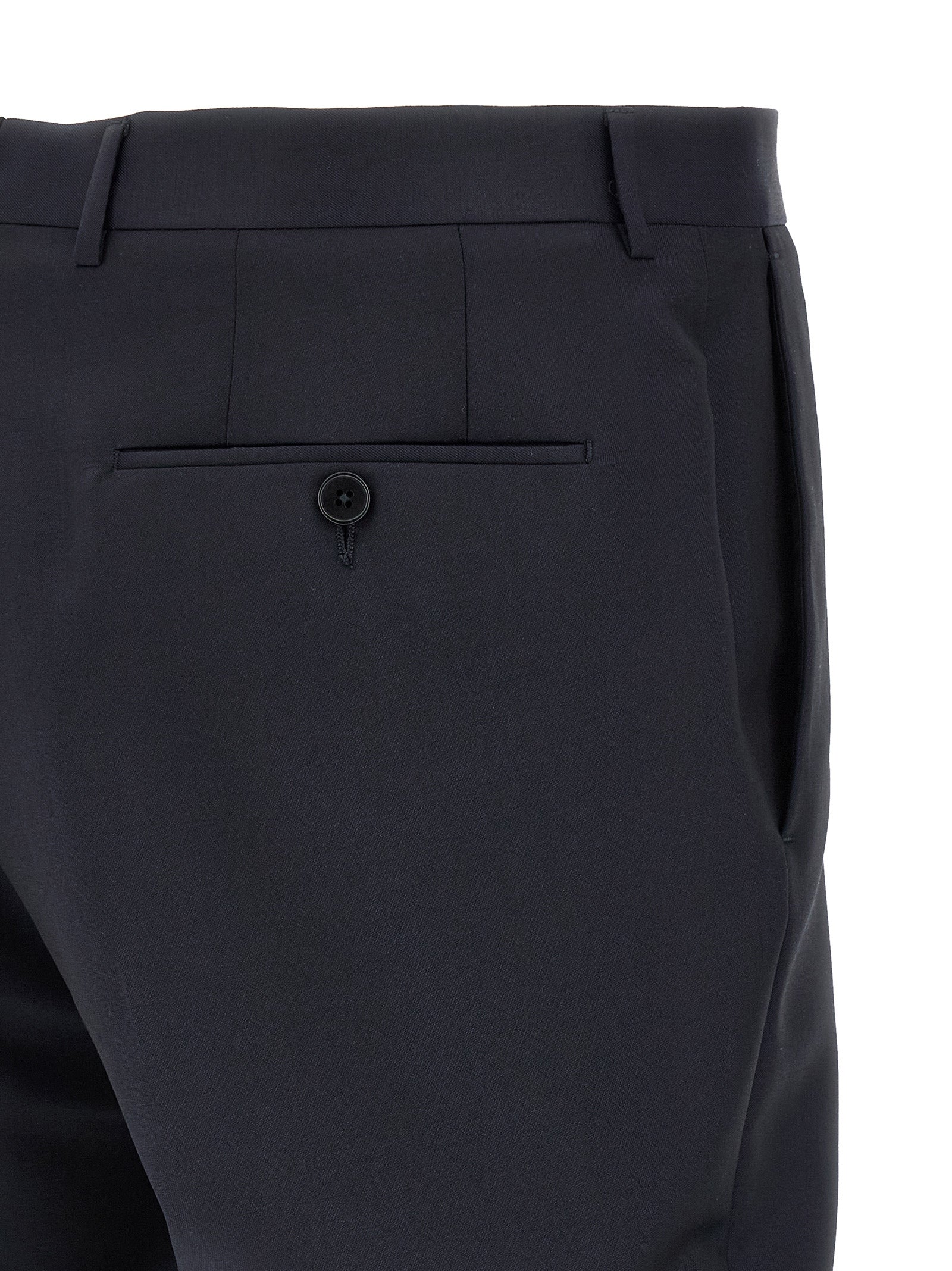 Zegna 84% Wool suit in navy — view 6