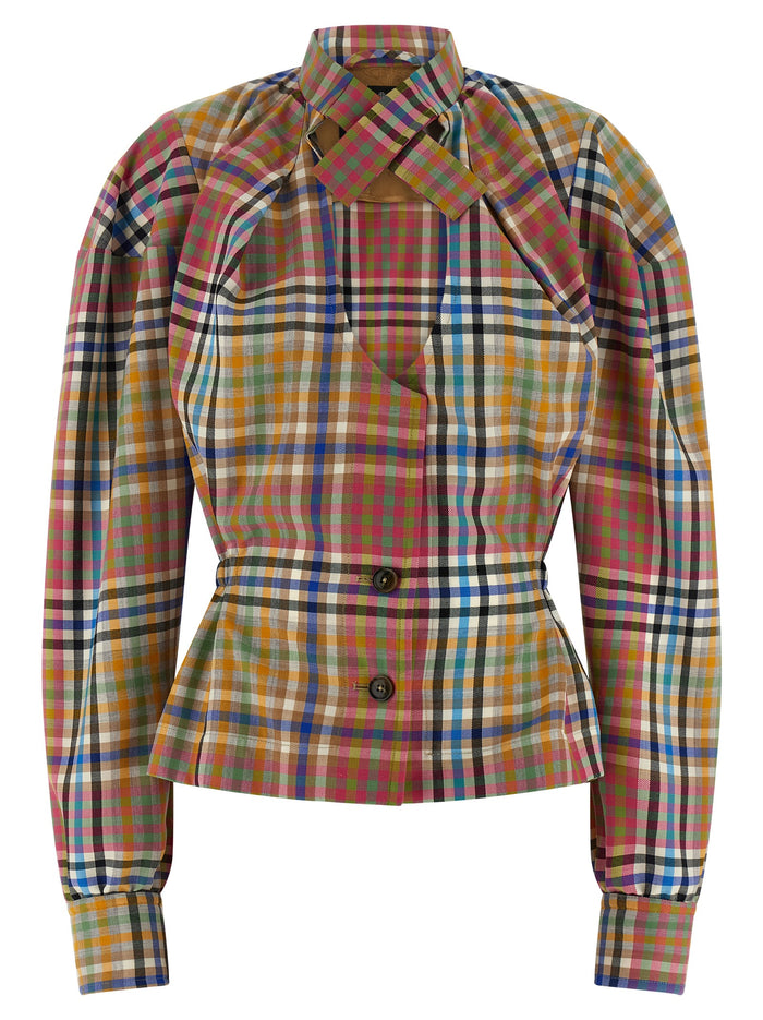 Vivienne Westwood 100% wool blazer in multicolor