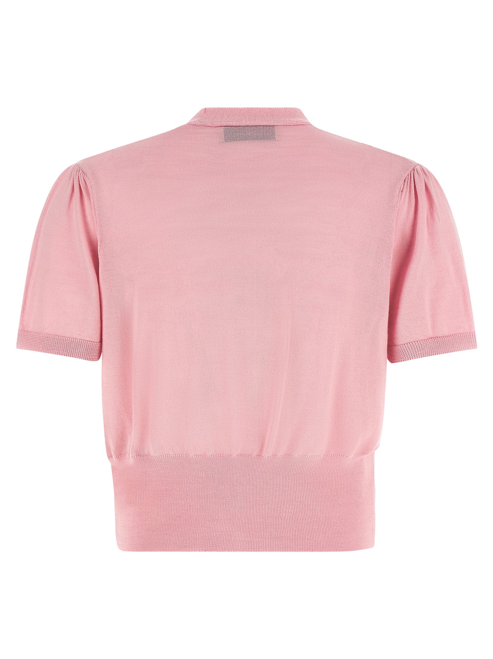 Vivienne Westwood 70% wool cardigan in pink — view 2