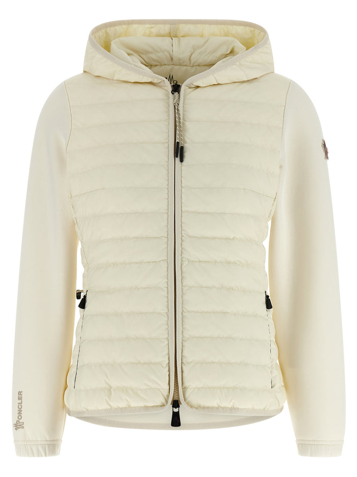Moncler Grenoble 100% Polyamide down jacket in white