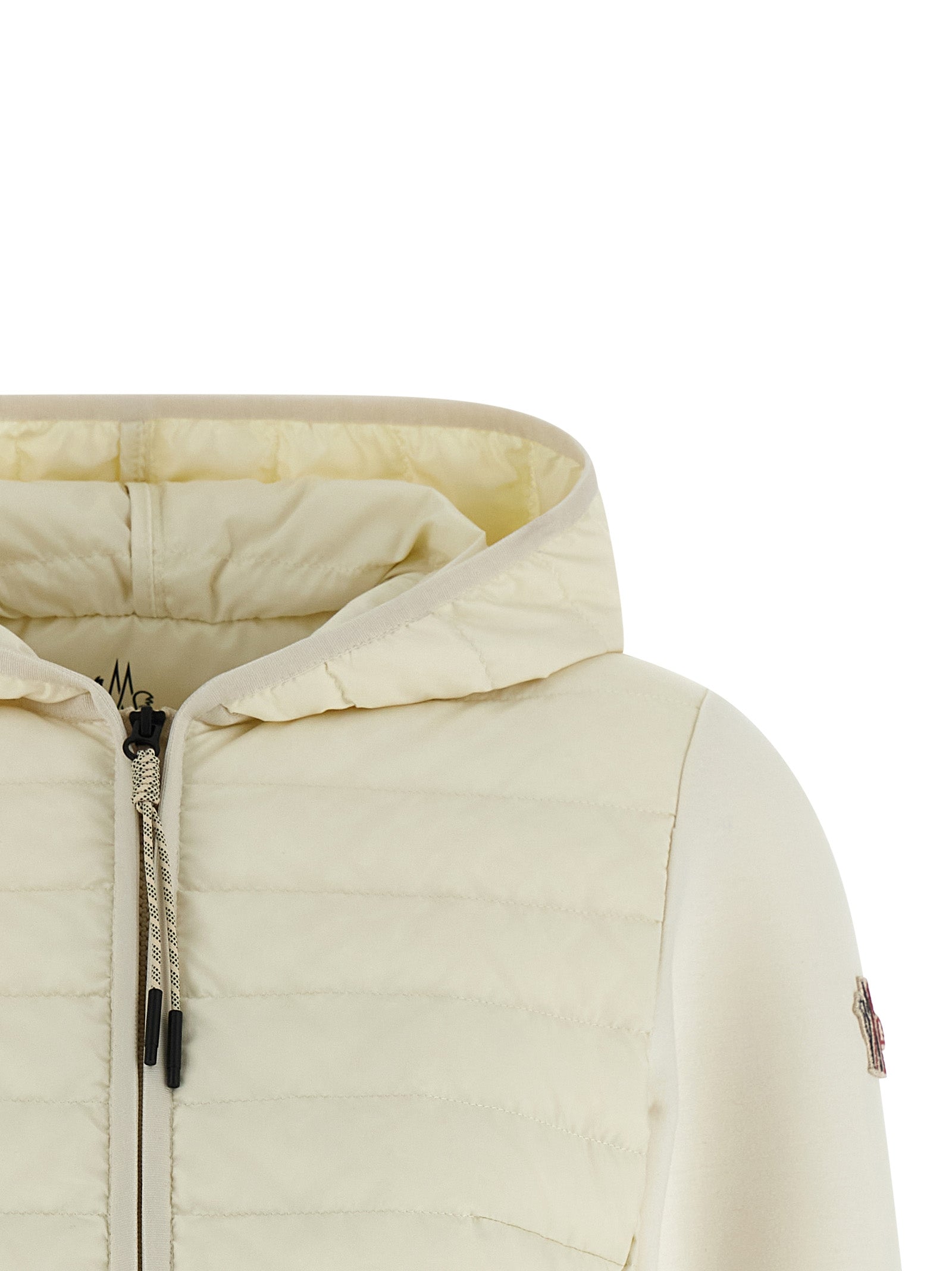 Moncler Grenoble 100% Polyamide down jacket in white — view 3