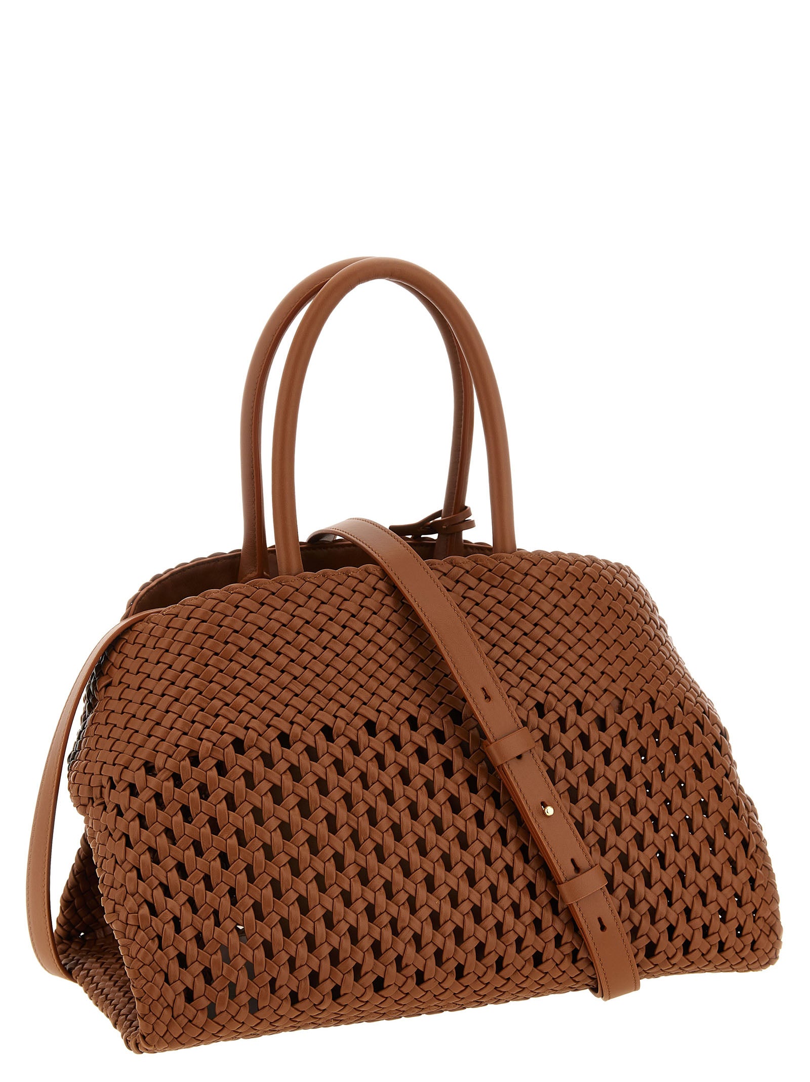 Brown Calfskin Handbag Bag