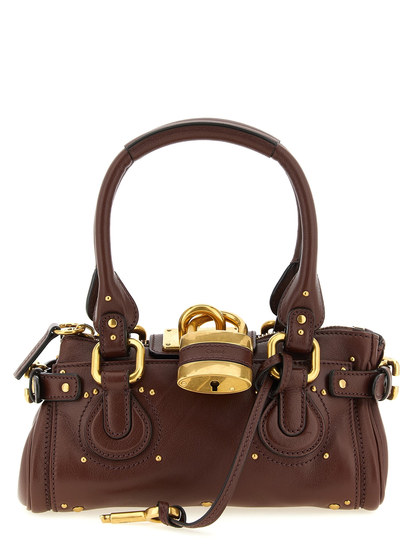 Brown Buffalo Leather Handbag Bag