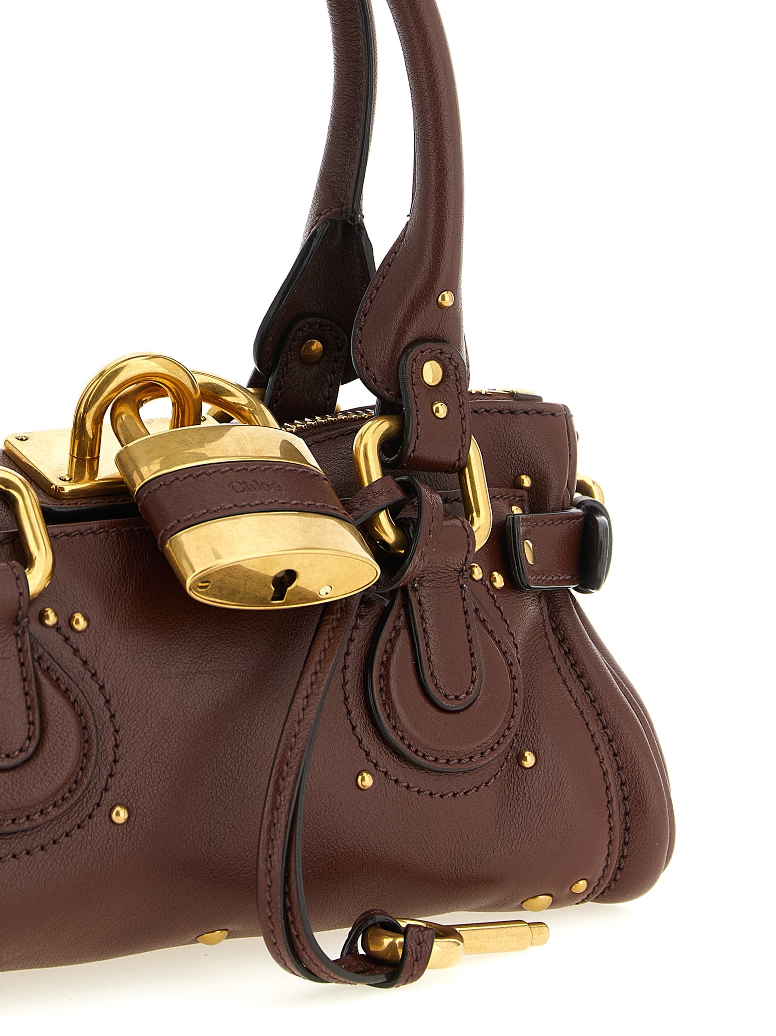 Brown Buffalo Leather Handbag Bag
