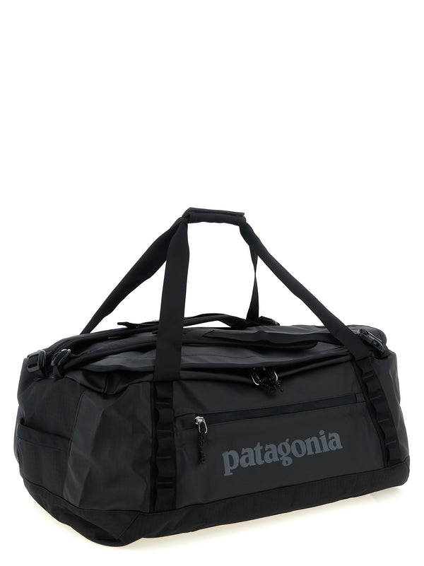 Black Polyester Backpack