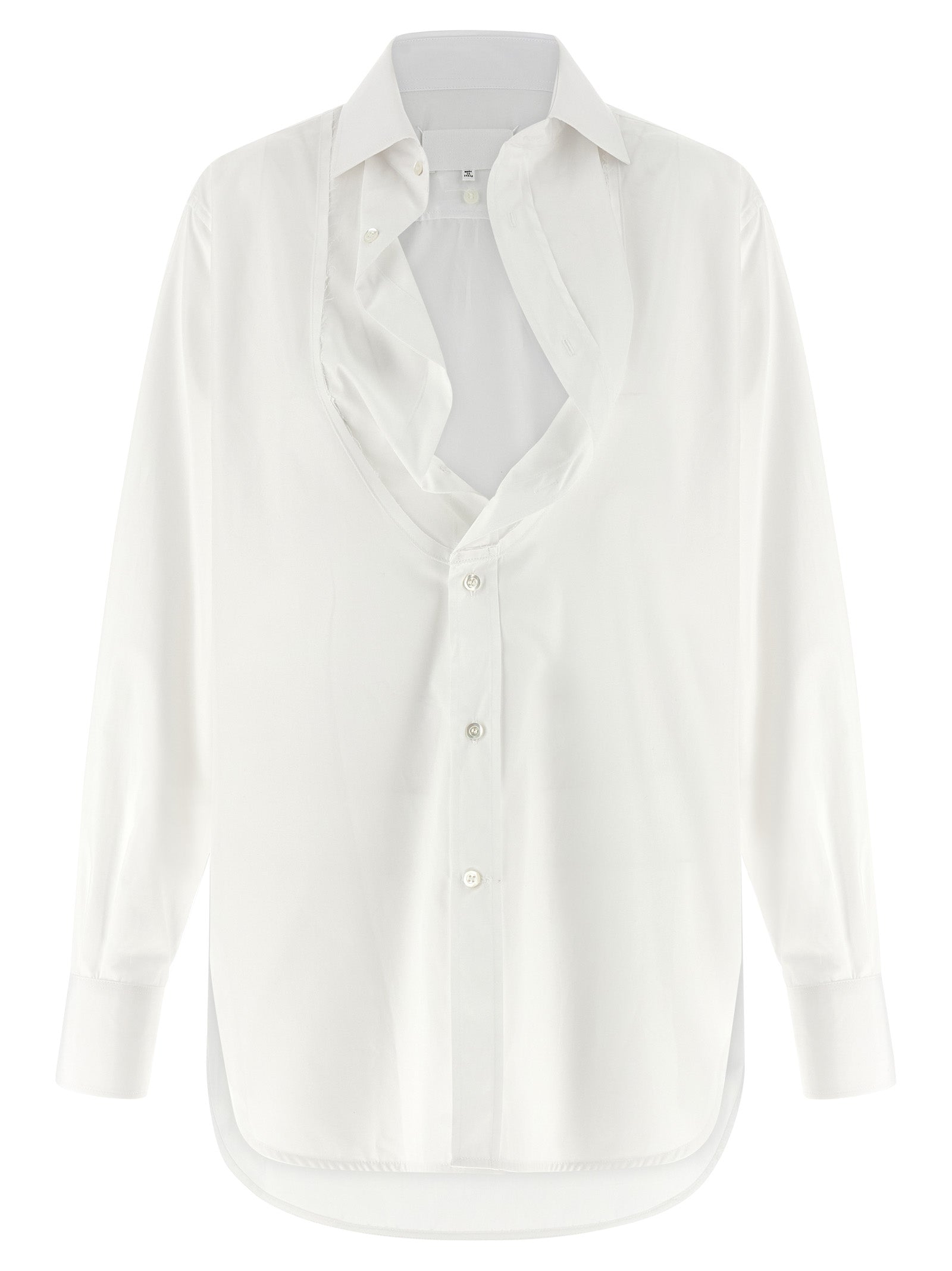 Maison Margiela 100% Cotton shirt in white