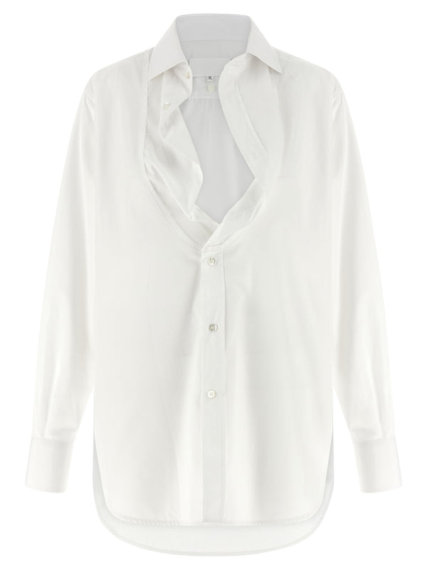 Maison Margiela 100% Cotton shirt in white