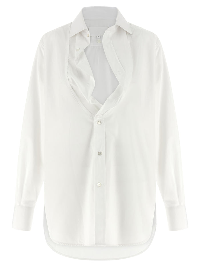 Maison Margiela 100% Cotton shirt in white