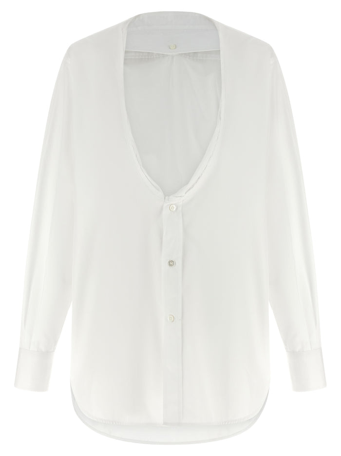 Maison Margiela 100% Cotton shirt in white — view 2