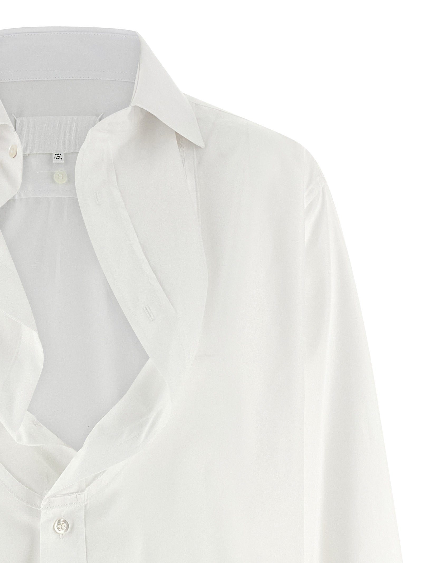 Maison Margiela 100% Cotton shirt in white — view 4