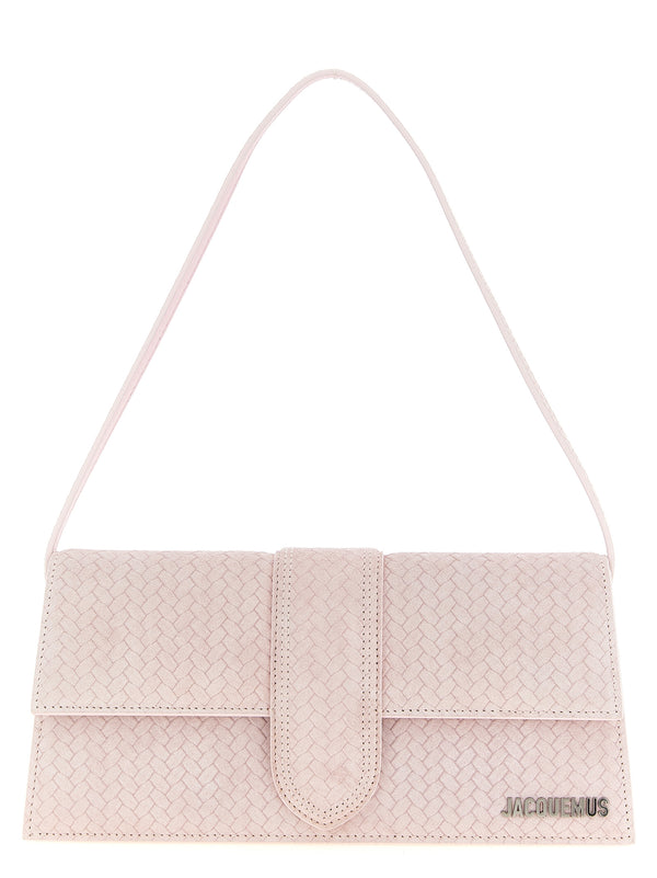 Jacquemus 100% Calfskin Leather shoulder bag in pink