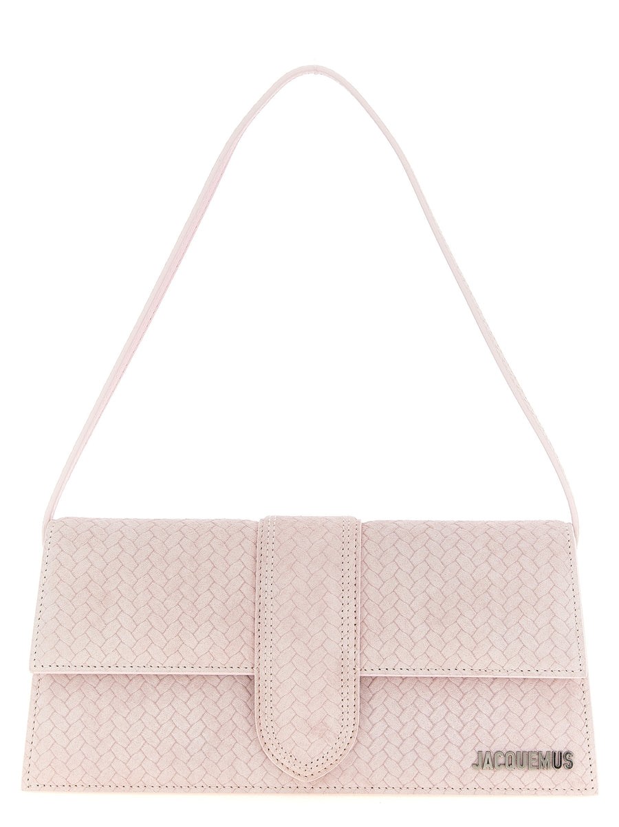 Jacquemus 100% Calfskin Leather shoulder bag in pink
