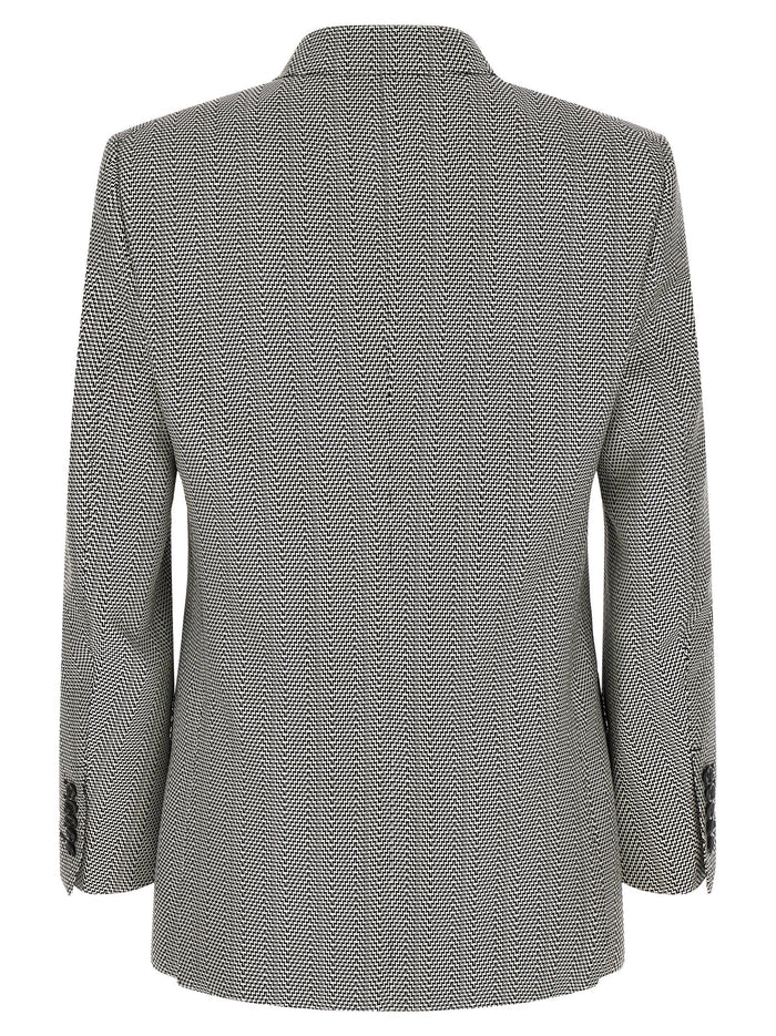 Tom Ford 100% Silk blazer in multicolor — view 2
