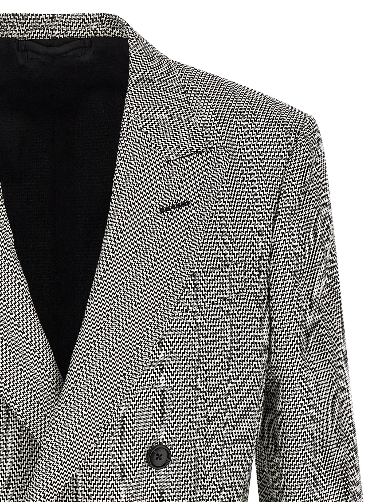 Tom Ford 100% Silk blazer in multicolor — view 3