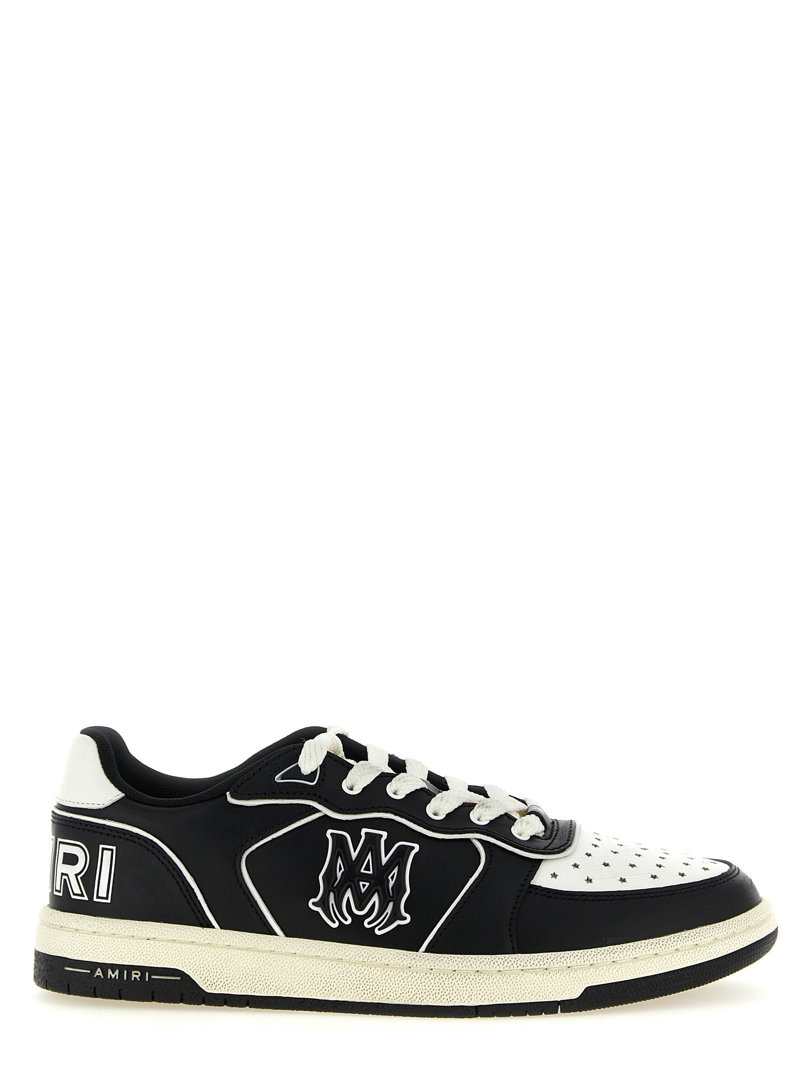 Amiri 100% bovine leather sneaker in multicolor