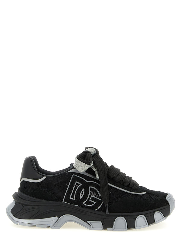 Dolce & Gabbana 35% polyamide sneaker in black