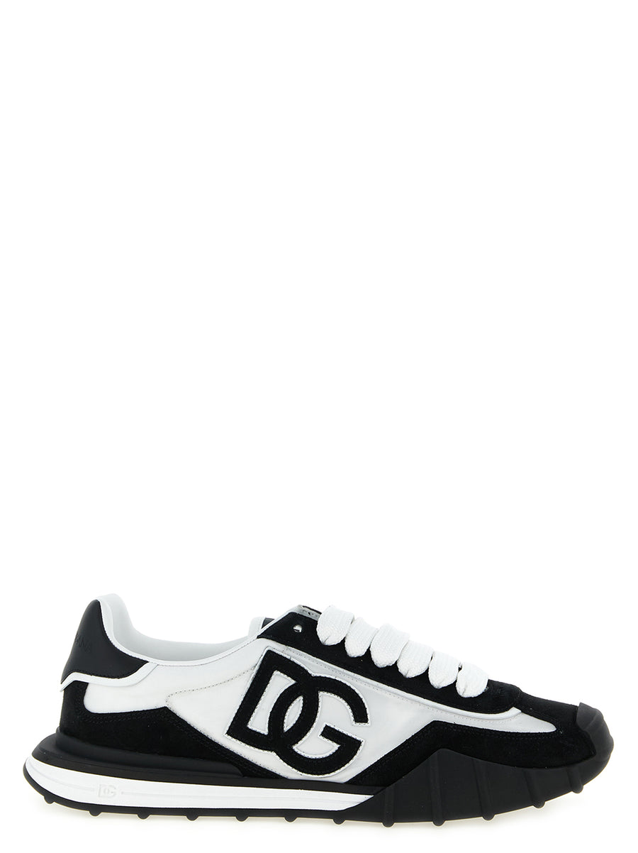 Dolce & Gabbana 46% polyamide sneaker in black