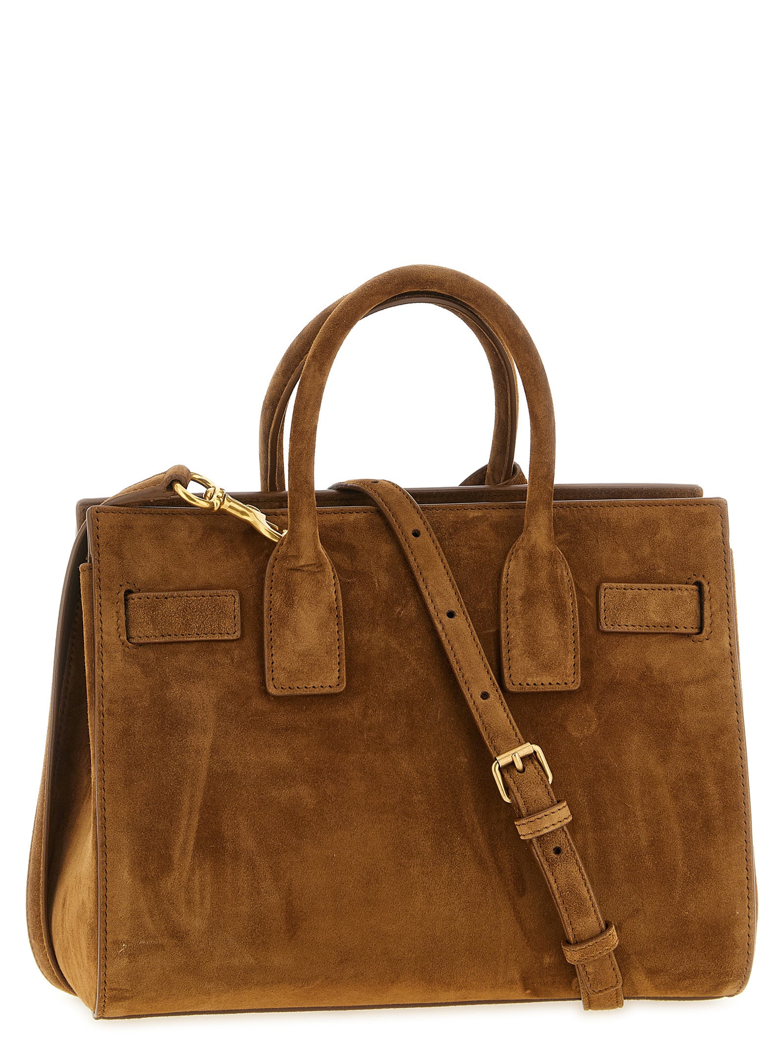 Brown Calfskin Handbag Bag