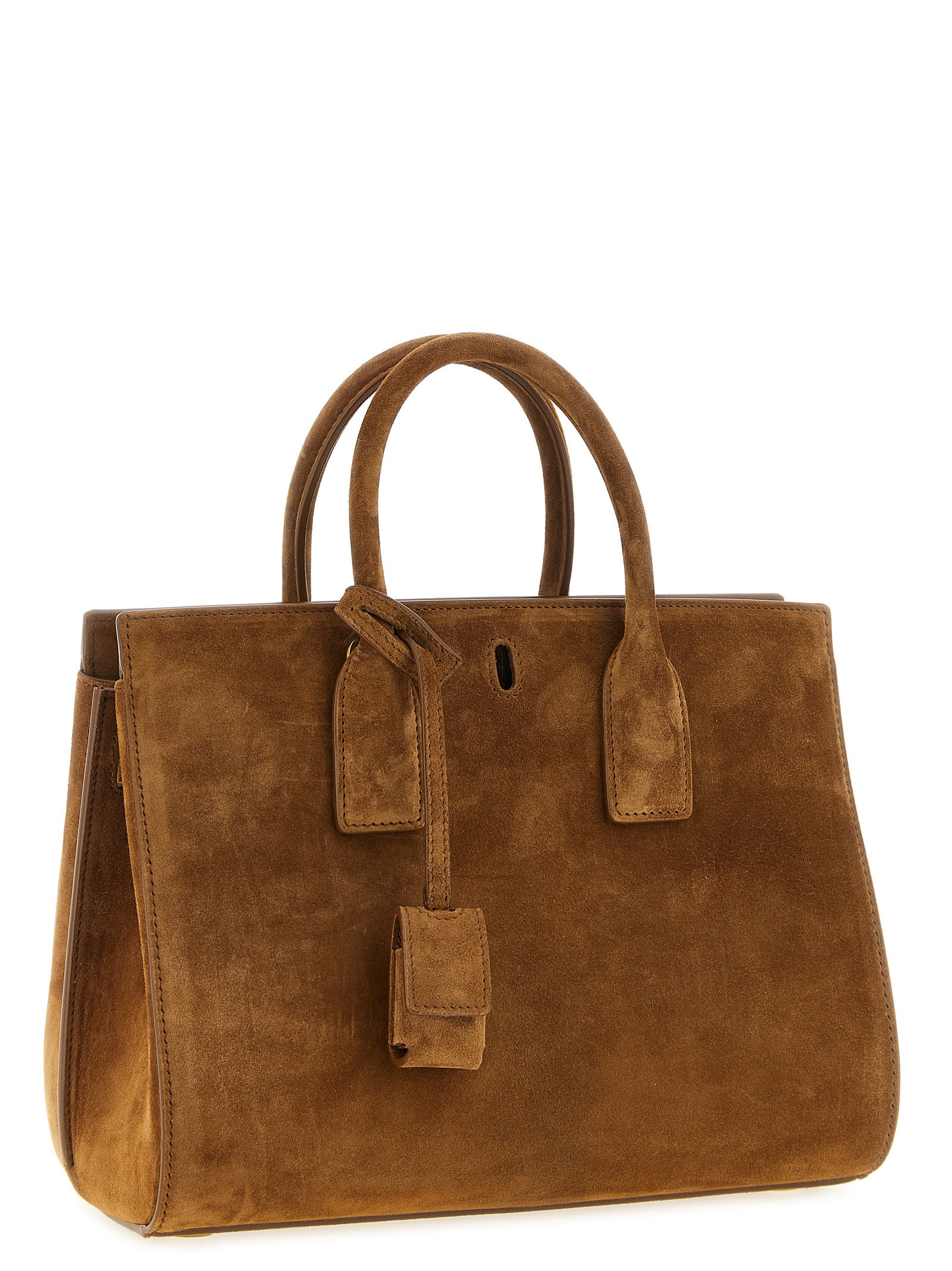 Brown Calfskin Handbag Bag
