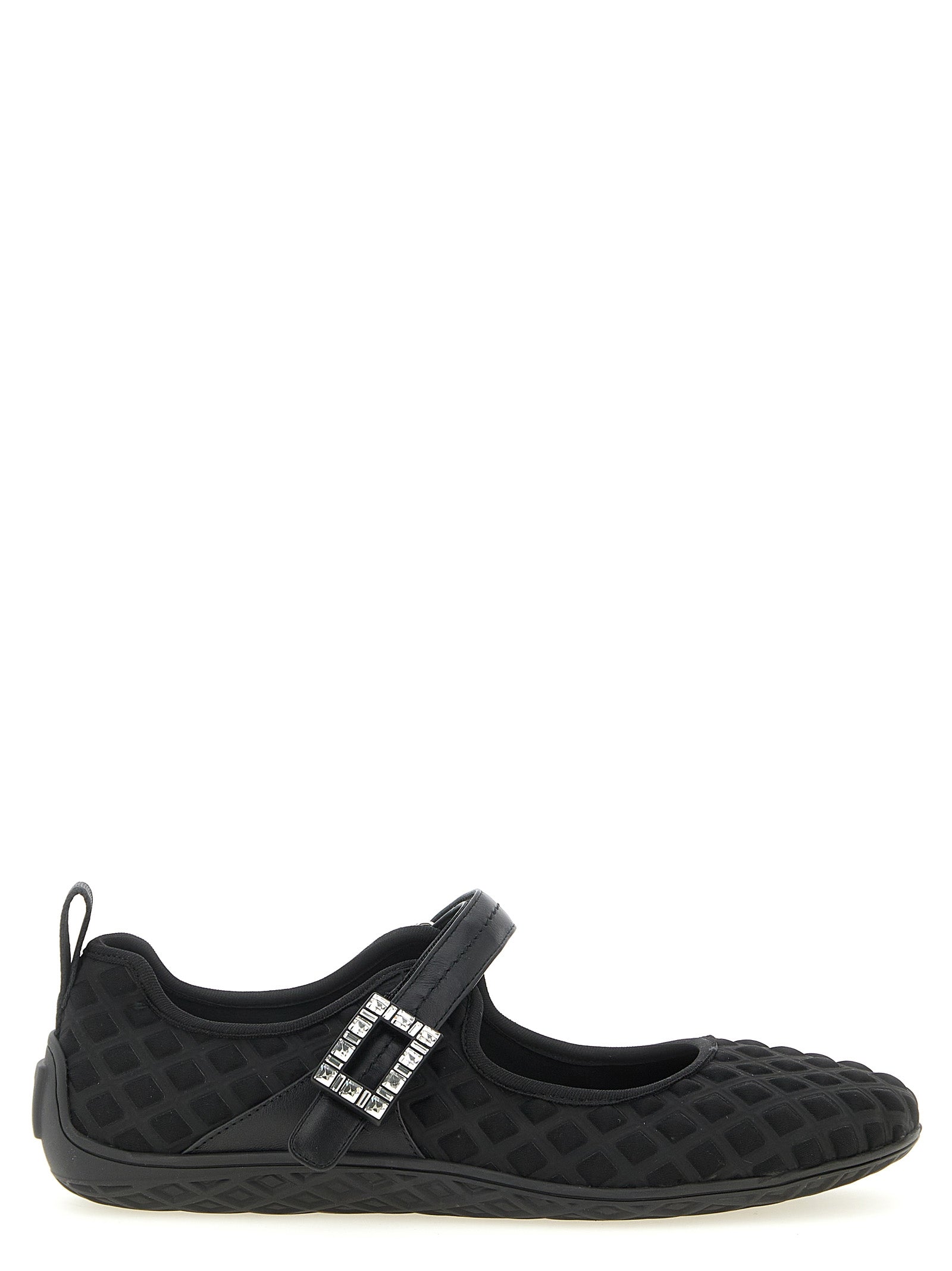 Roger Vivier 80% Polyamide ballet flat in black
