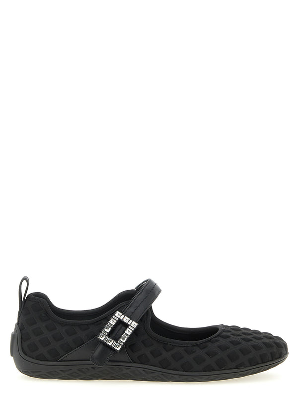 Roger Vivier 80% Polyamide ballet flat in black