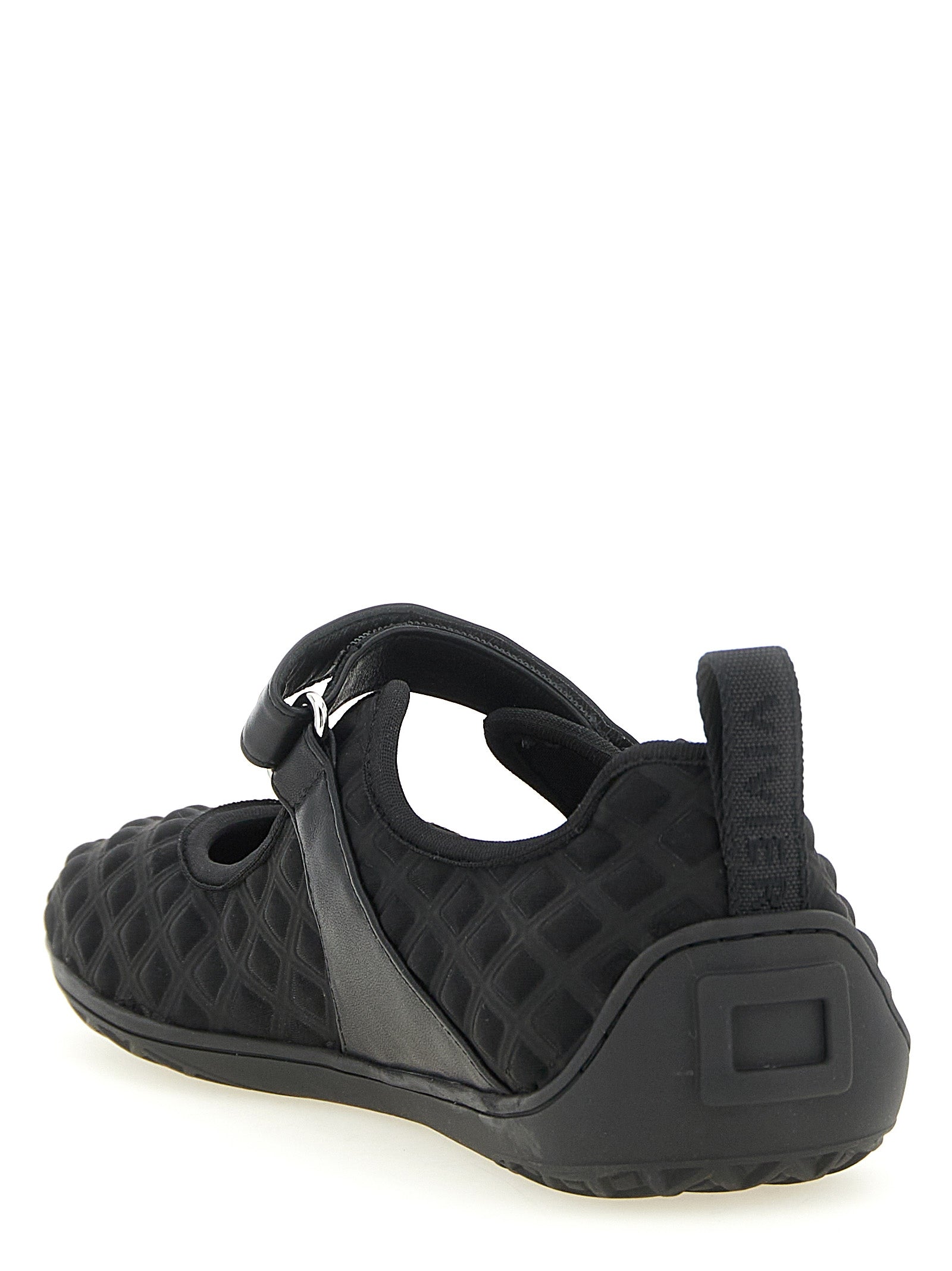 Roger Vivier 80% Polyamide ballet flat in black — view 3
