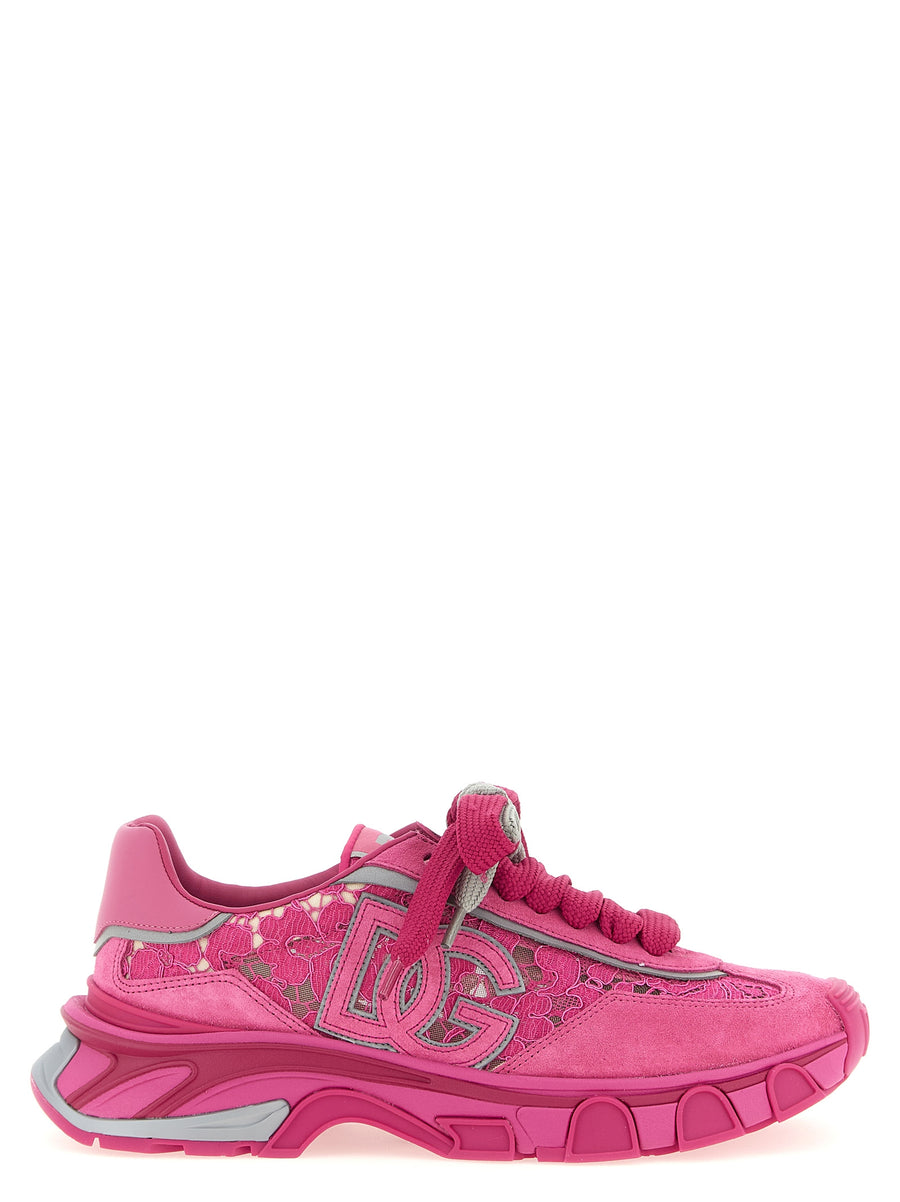 Dolce & Gabbana 35% Polyamide sneaker in pink