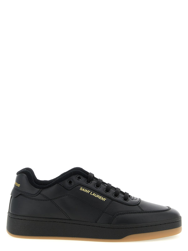 Saint Laurent 100% Calfskin Leather sneaker in black
