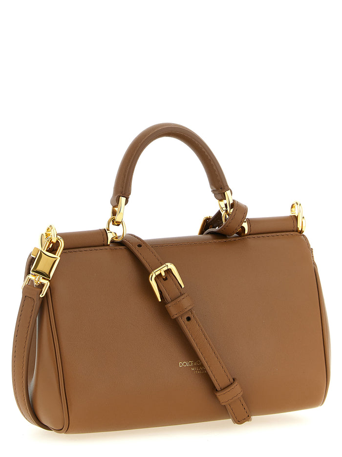 Brown Calfskin Handbag Bag