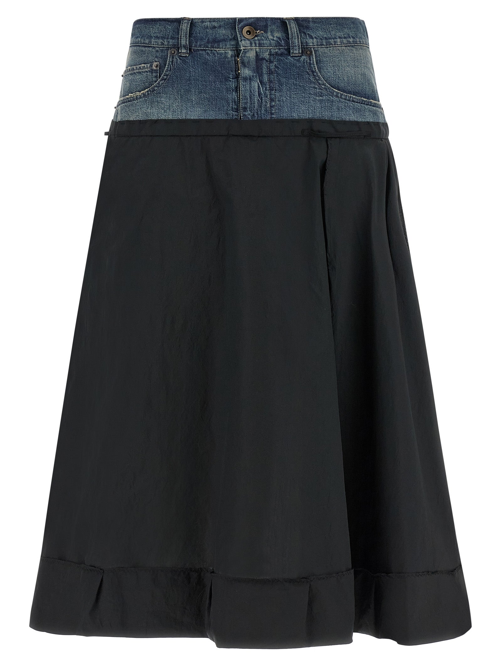 Maison Margiela 75% polyester skirt in multicolor