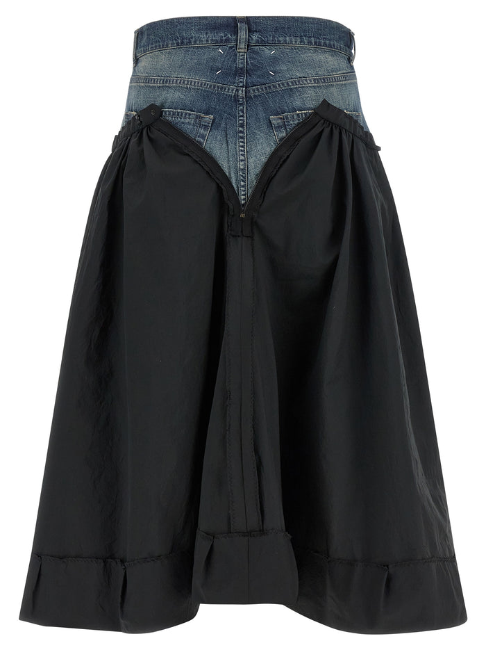 Maison Margiela 75% polyester skirt in multicolor — view 2