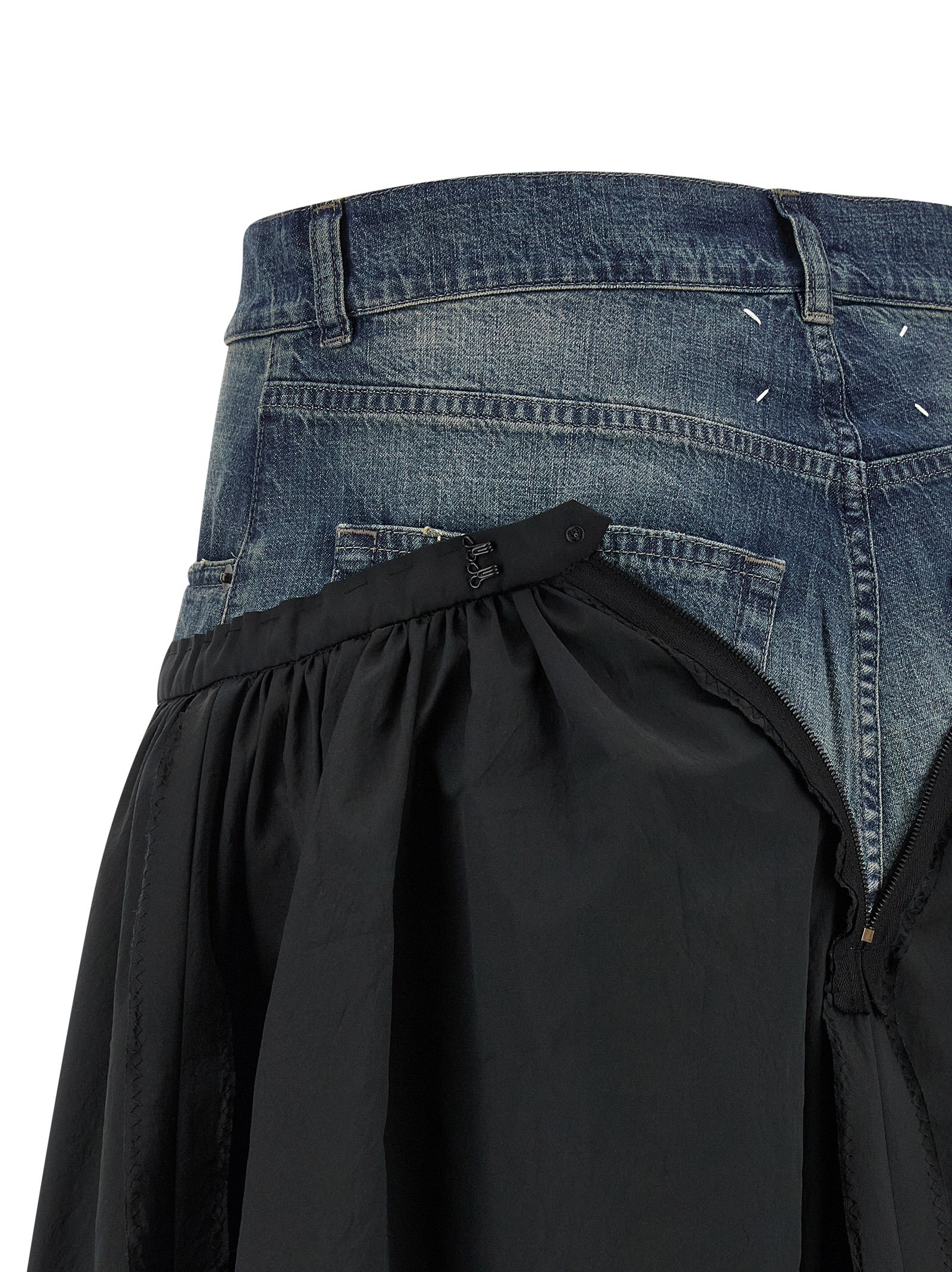 Maison Margiela 75% polyester skirt in multicolor — view 4
