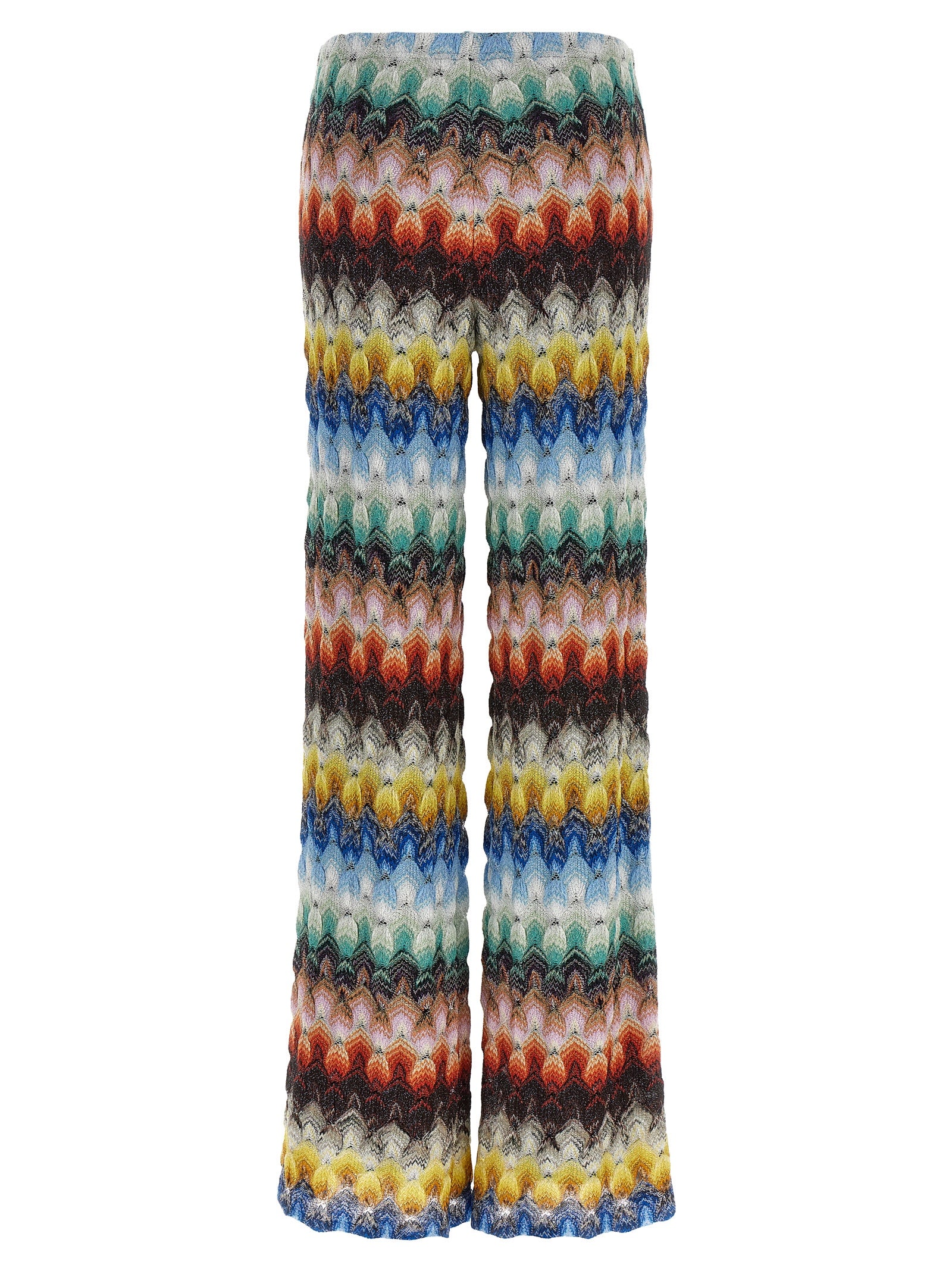 Missoni 85% viscose trousers in multicolor — view 2